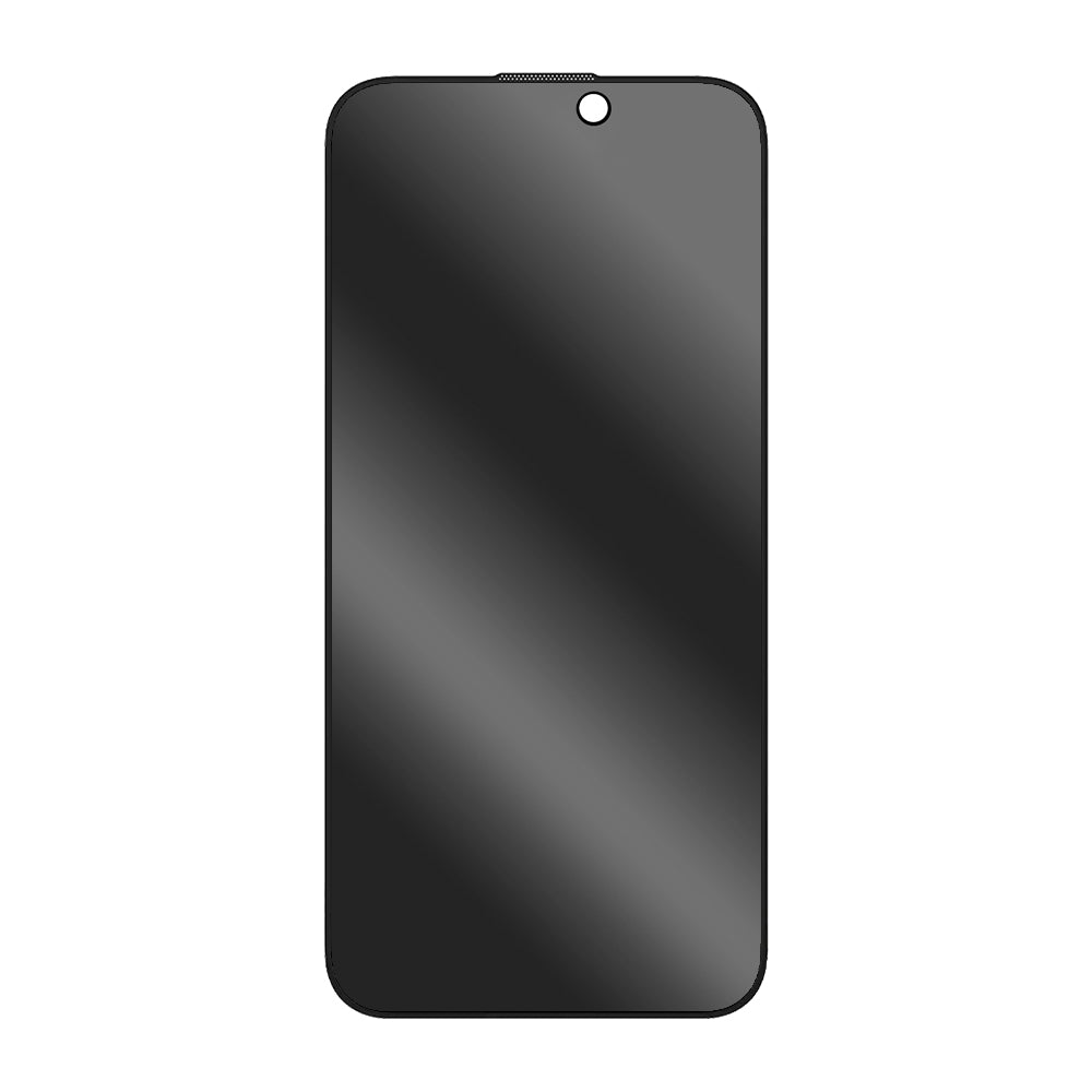 Blueo Privacy Screen Protector Anti-Peep Applicator Pro for Apple iPhone 15 Pro, Tempered Glass, Full Glue