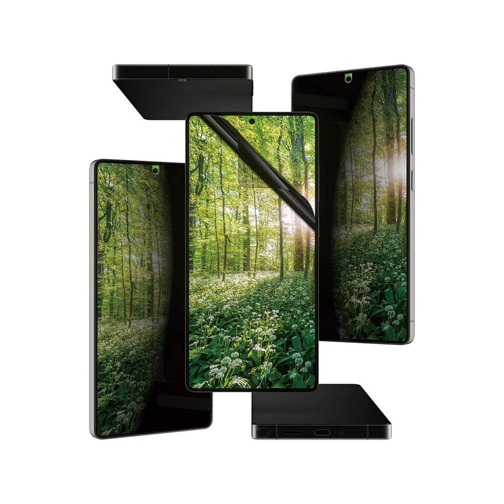 PanzerGlass Ultra-Wide Fit Eco Matrix 4-Way Privacy Screen Protector for Samsung Galaxy S25 Ultra S938, Tempered Glass, Full Glue