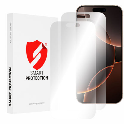 Smart Protection Premium Classic Screen Protector for Apple iPhone 16 Pro Max, Plastic, Set of 2 pieces