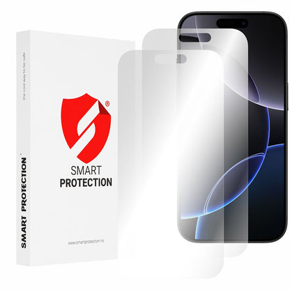 Smart Protection Premium Classic Screen Protector for Apple iPhone 16 Pro, Plastic, Set of 2 pieces