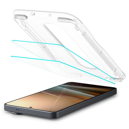 Spigen GlastR EZ FIT Pro HD Anti-Reflection Screen Protector for Samsung Galaxy S26 Ultra S948, Tempered Glass, Full Glue, Set of 2 Pieces