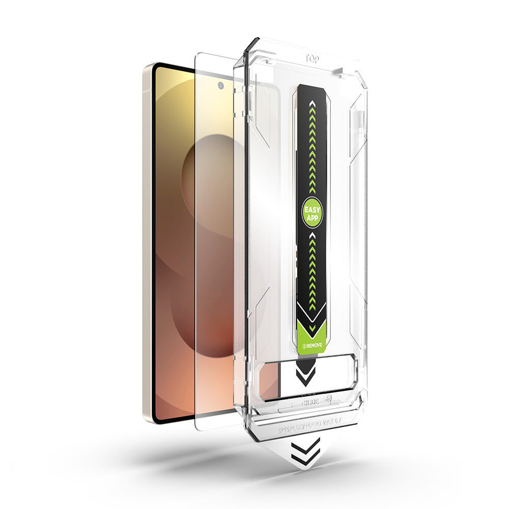 Techsuit TitanGlass CrystalHD Screen Protector for Samsung Galaxy S26 S942, Tempered Glass, Full Glue