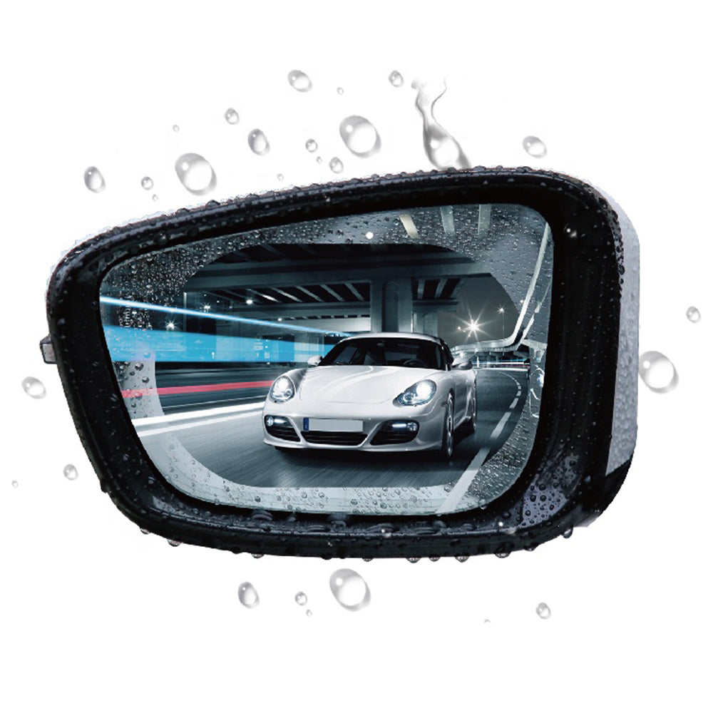 Techsuit Anti-Rain Mirror Film, 135mm x 95mm, Plastic, Set of 2 pieces