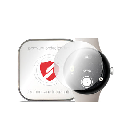 Smart Protection Premium Classic Screen Protector Film for Google Pixel Watch 3 45mm, Set of 4 pieces, Plastic