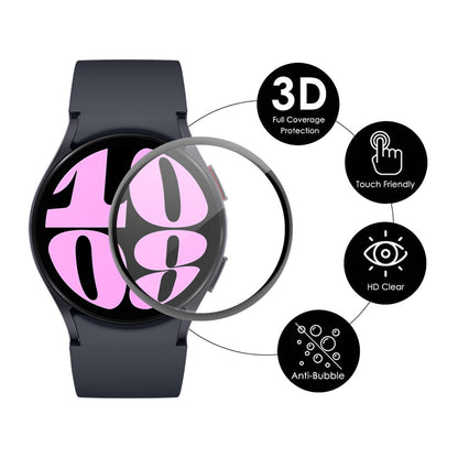 Techsuit Nano Flex Protective Film for Samsung Galaxy Watch Ultra2, Plastic, Set of 2 pieces, Black