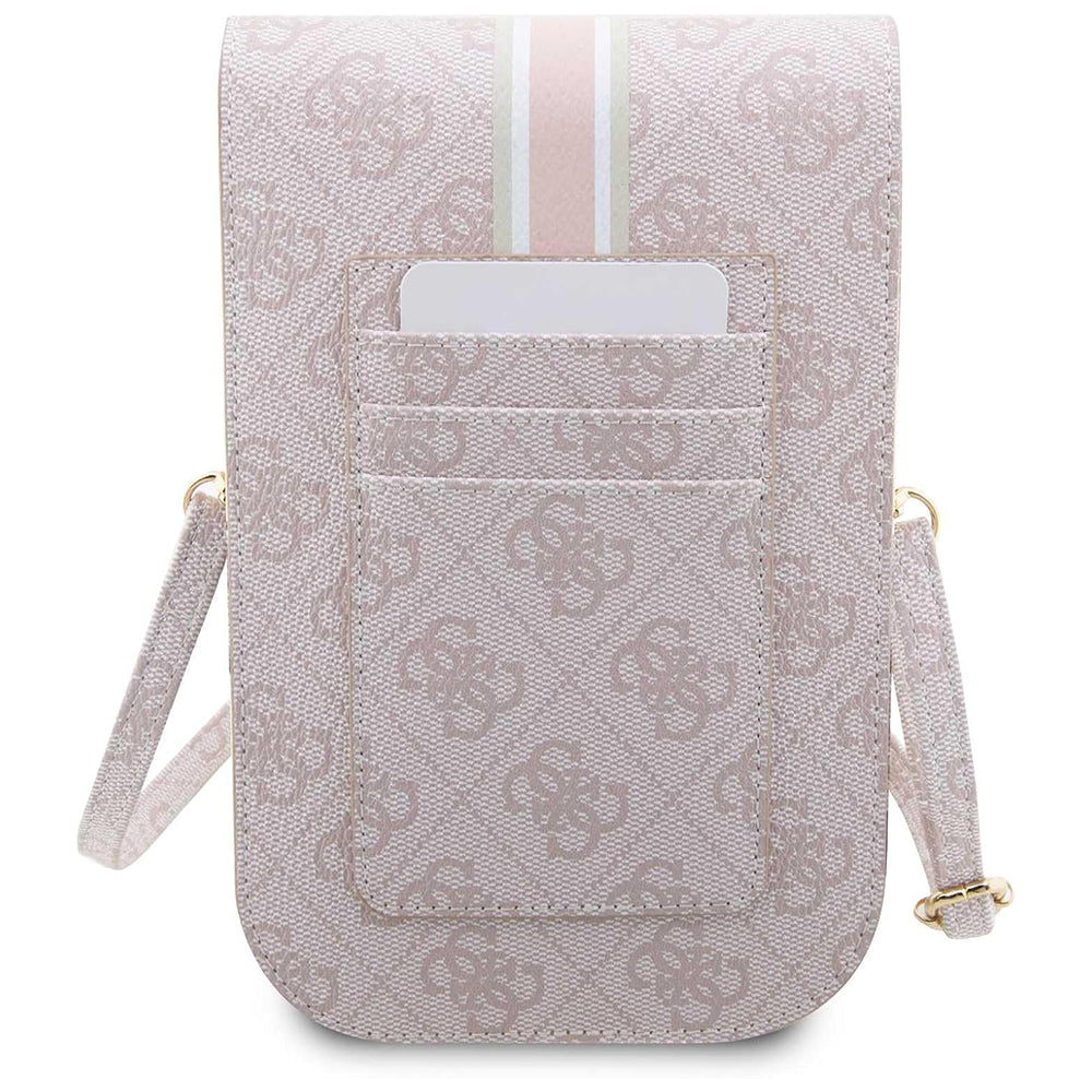 Universal Phone Bag, Guess, 4G Stripes, Pink
