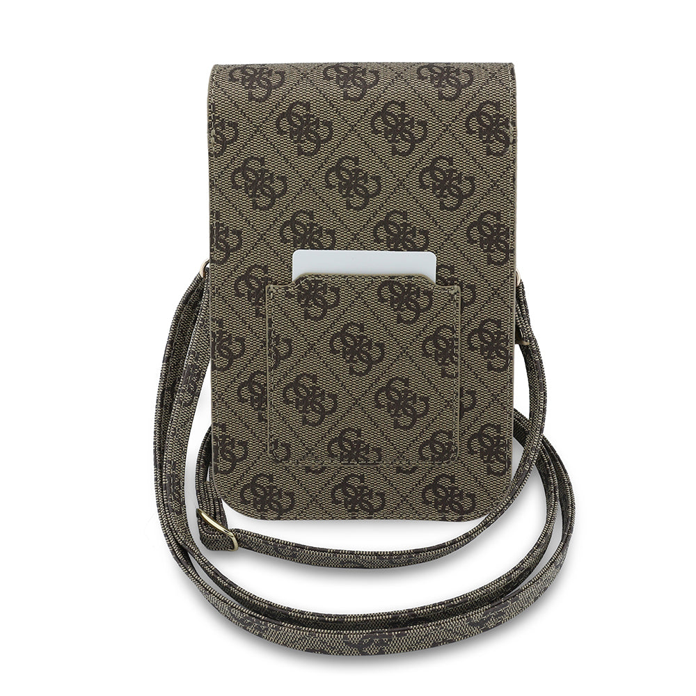 Universal Phone Bag, Guess, Fliptok Triangle 4G, Brown