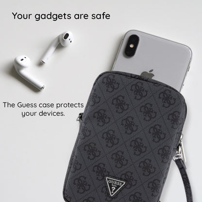 Universal Phone Bag, Guess, Triangle 4G, Pink