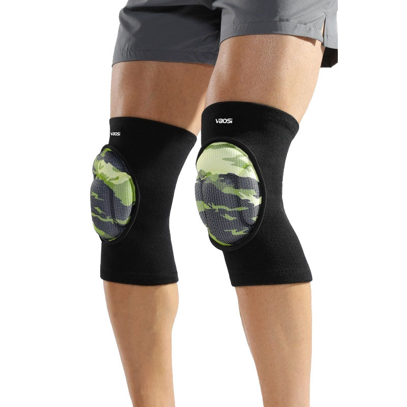 VBosi 0977V Dance Knee Pads, Size XL, Green