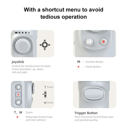 Gimbal Stabilizer Techsuit SK062, Gray