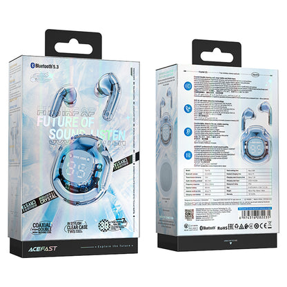 Acefast T8 Bluetooth Handsfree, TWS, Blue