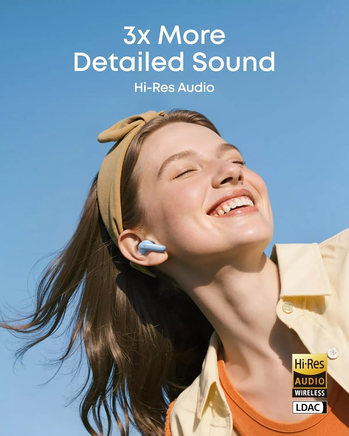 Handsfree Bluetooth Anker Soundcore R60i, TWS, ANC, Blue D1202G31