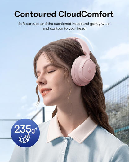Baseus Bass BH1 NC Bluetooth Handsfree, MultiPoint, A2DP, ANC, Pink A0203704