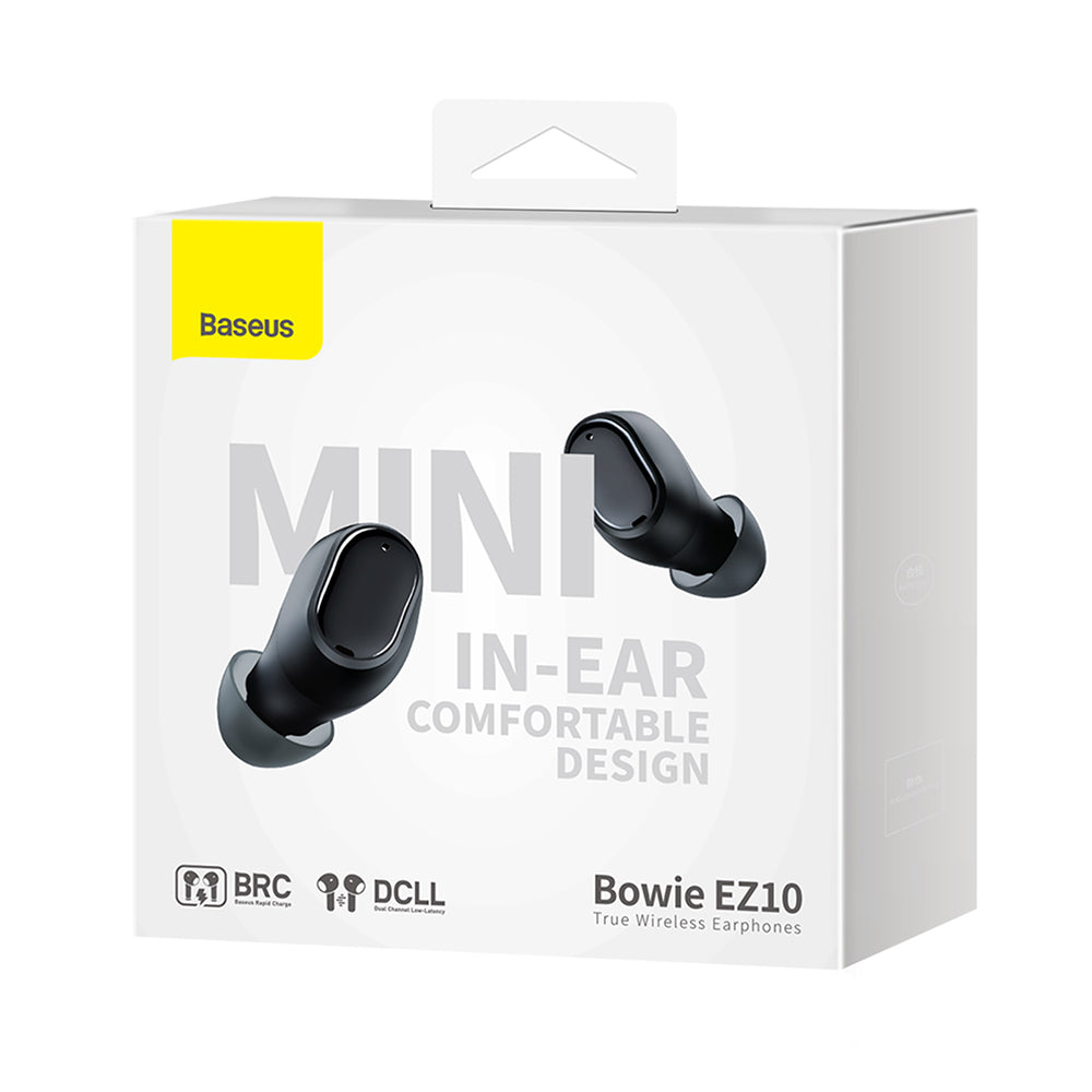 Handsfree Bluetooth Baseus Bowie EZ10, TWS, Black A00054300116-Z1 