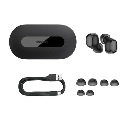 Handsfree Bluetooth Baseus Bowie EZ10, TWS, Black A00054300116-Z1 
