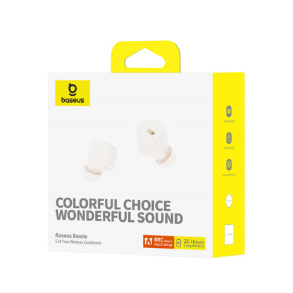 Handsfree Bluetooth Baseus Bowie E18, TWS, White A00023800223-00 