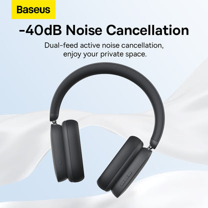Baseus Bowie H1 Bluetooth Handsfree, A2DP, ANC, Gray NGTW230213