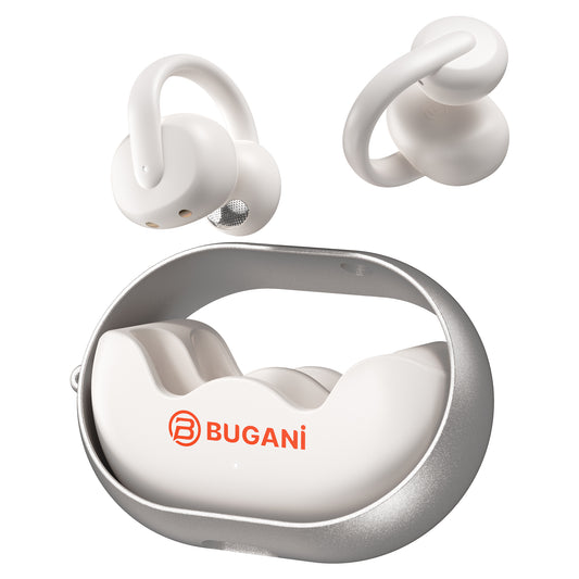 Bluetooth Handsfree Bugani Clip B21, TWS, White