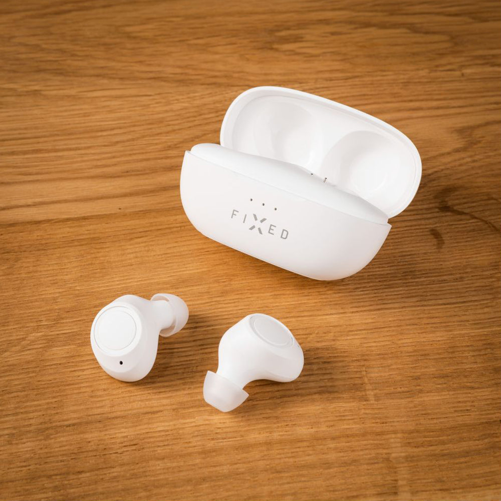Fixed Bluetooth Handsfree, TWS, White