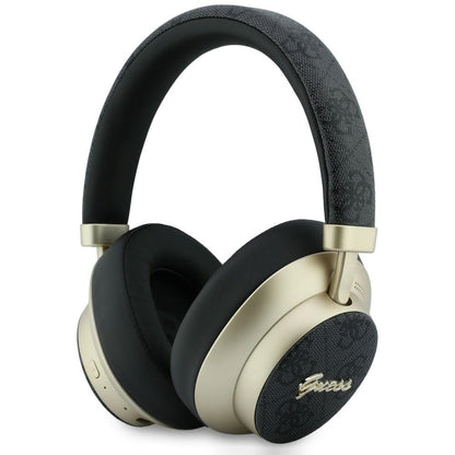Guess 4G Gold Script Metal Bluetooth Handsfree, A2DP, Black