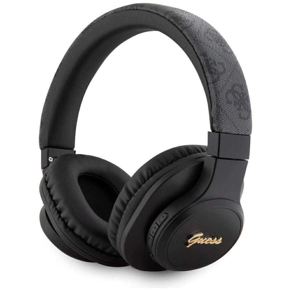 Handsfree Bluetooth Guess 4G Tone on Tone Script Logo, A2DP, Black