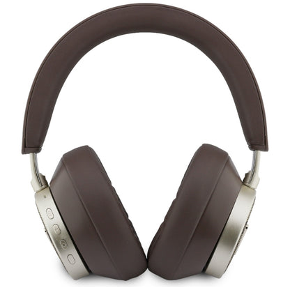 Handsfree Bluetooth Guess 4G Gold Triangle Logo, A2DP, Brown