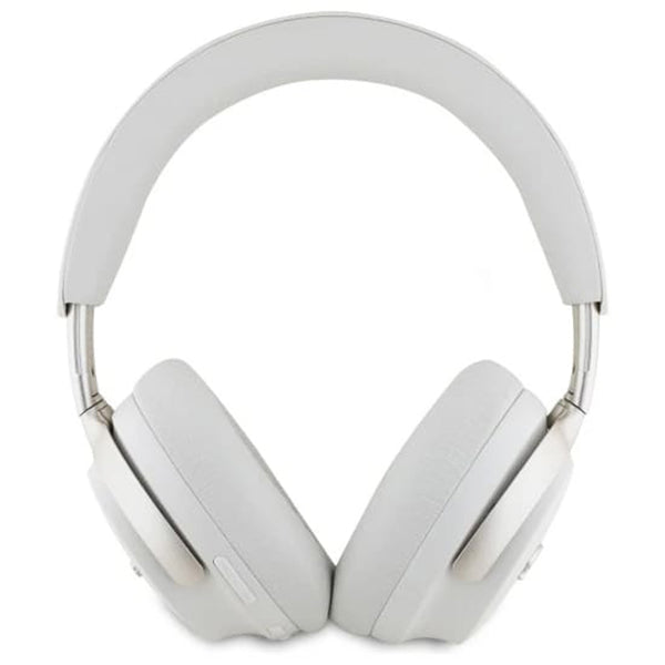 Handsfree Bluetooth Guess Metal Script Logo, A2DP, ANC, Beige