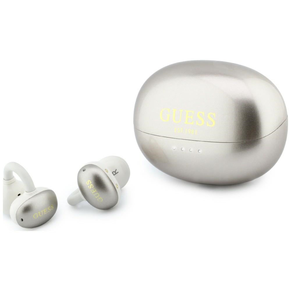 Handsfree Bluetooth Guess Metallic Finish Electroplated Parts Classic, TWS, Gold