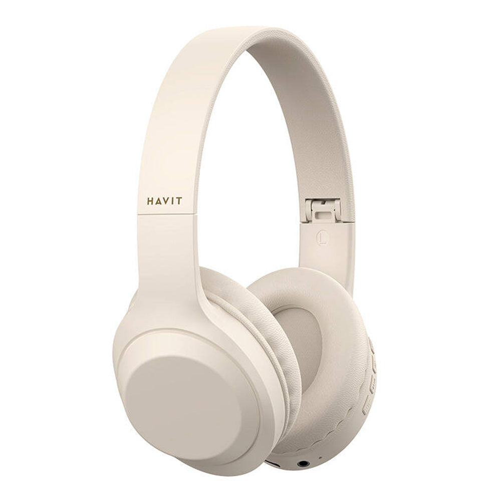 Handsfree Bluetooth HAVIT H628BT, A2DP, Beige