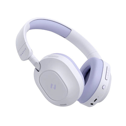 Handsfree Bluetooth HAVIT H668BT, MultiPoint, A2DP, ANC, Purple