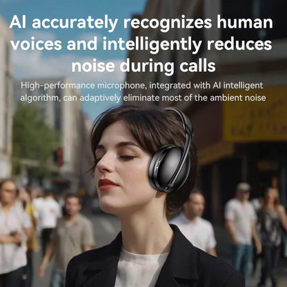 Handsfree Bluetooth Yesido EP08, A2DP, ANC, Black