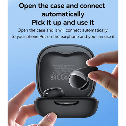 Handsfree Bluetooth Yesido TWS30, TWS, ANC, Black