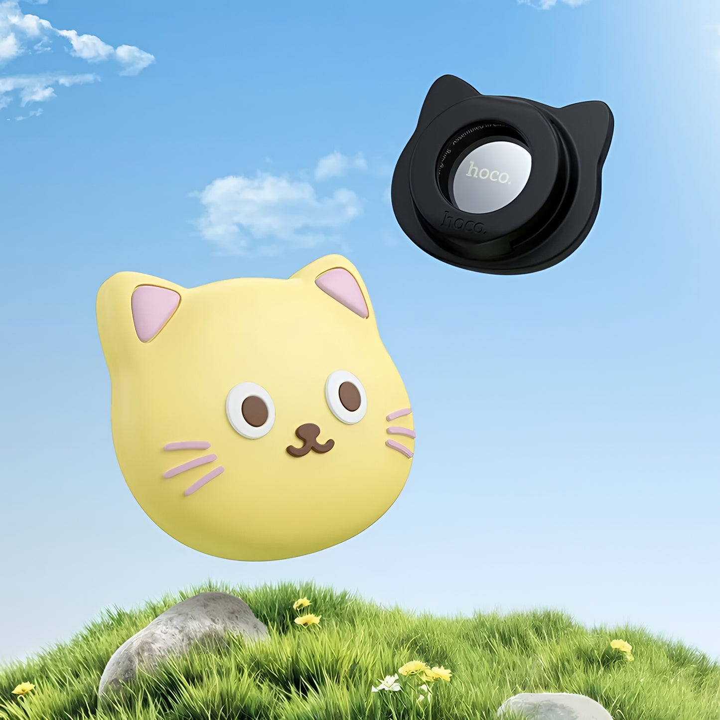 HOCO SmartTag E91D Cat for iOS Series, Beige