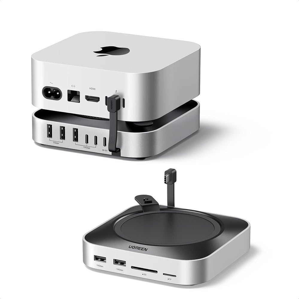 UGREEN CM841A Multifunctional Hub (95094) for Apple Mac Mini M4 / Pro, 10in1, Gray
