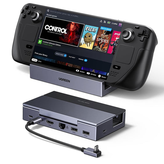 UGREEN 75126 Support Hub for Portable Console, Gray