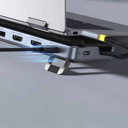 Baseus EliteJoy EH3 USB-C Hub, 12in1, Gray B0114200