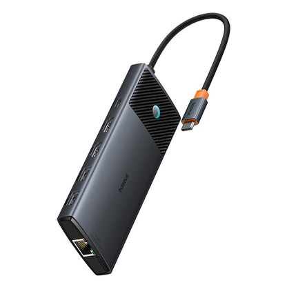 Baseus Gleam II USB-C Hub, 10in1, Black B00061800123-00