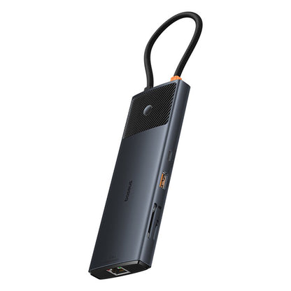 Baseus Gleam II USB-C Hub, 10in1, Black B00061800123-00