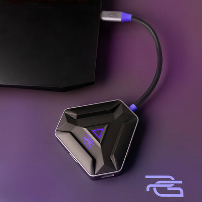 Proove Spectre USB-C Hub, 5in1, Gray HBPG10221205