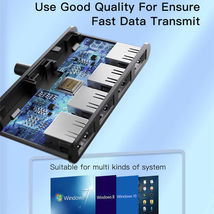 Yesido HB12 USB Hub, 4in1, Grey