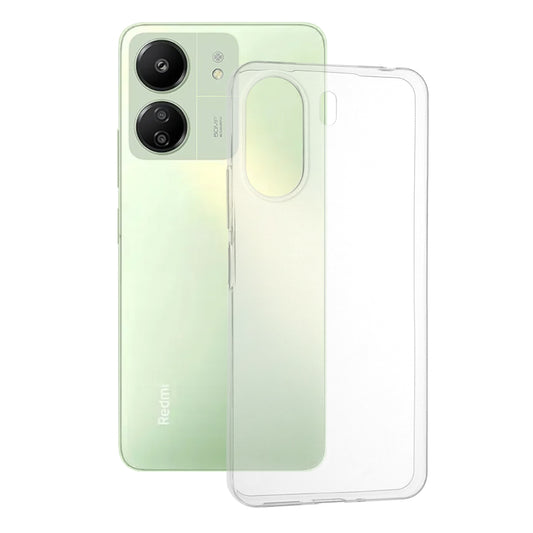 Camera Protection Case for Xiaomi Poco C65 / Redmi 13C, Techsuit, Clear, Transparent