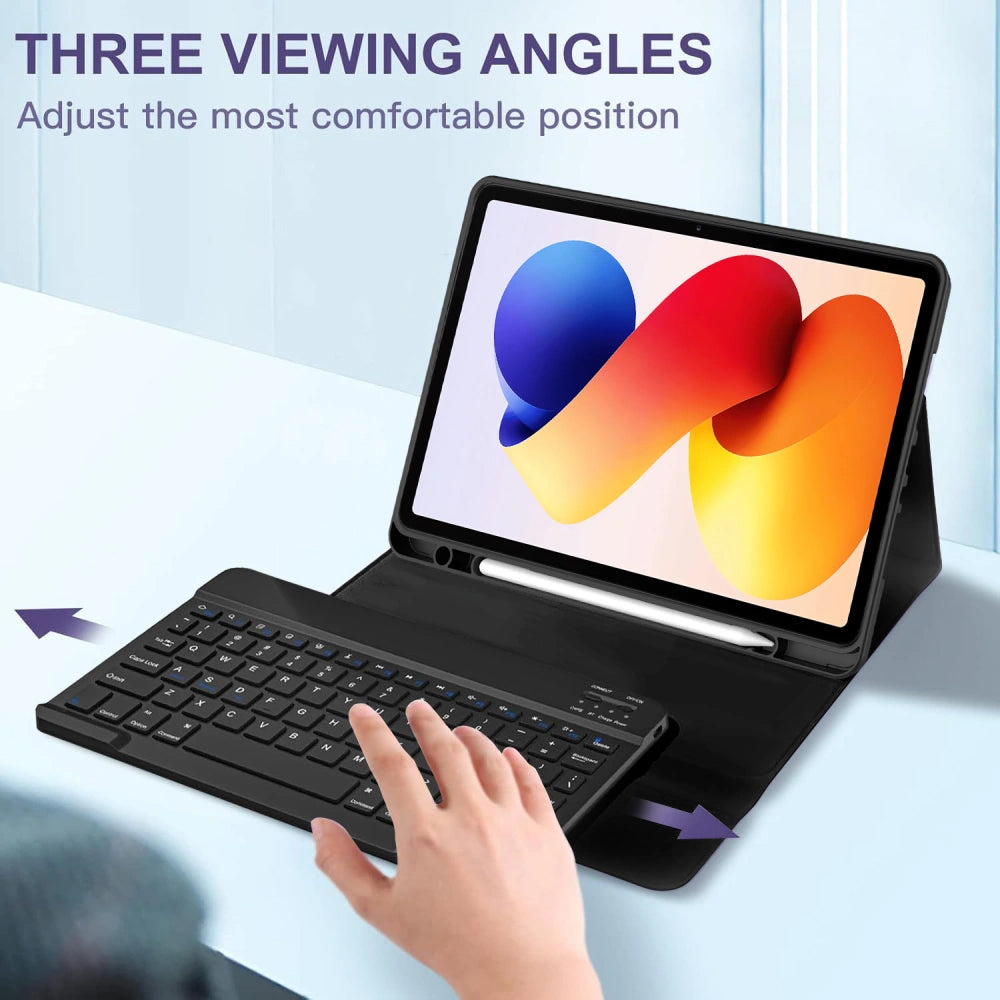 Keyboard Case for Xiaomi Poco Pad M1 / Redmi Pad 2 Pro, Tech-Protect, SC PEN, Black