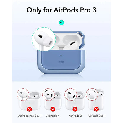 ESR Orbit Hybrid Case for Apple AirPods Pro 3, Blue