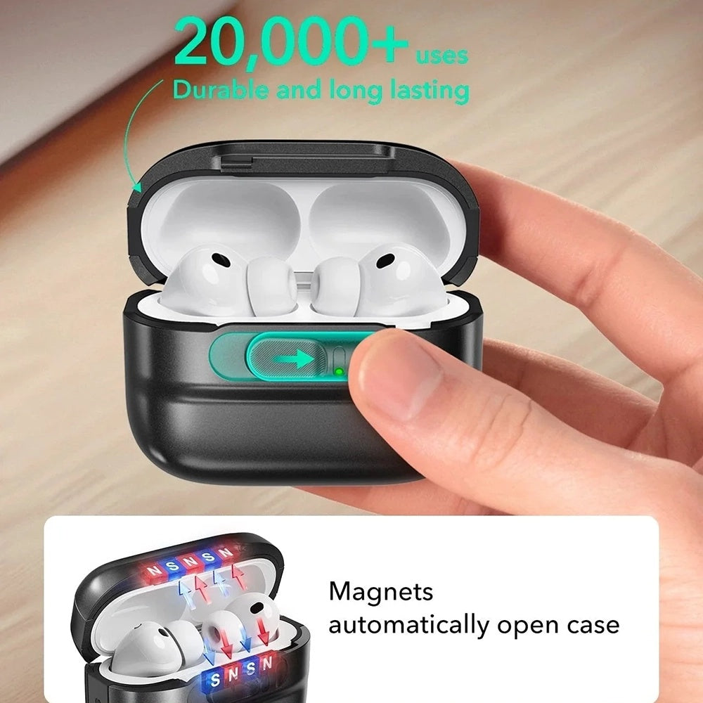 ESR Pulse Magnetic FlickLock Case for Apple AirPods Pro 3, White