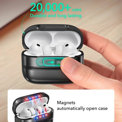 ESR Pulse Magnetic FlickLock Case for Apple AirPods Pro 3, Gray