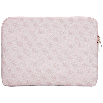 Guess 4G Triangle Logo Case for 14-inch Laptop, Pink