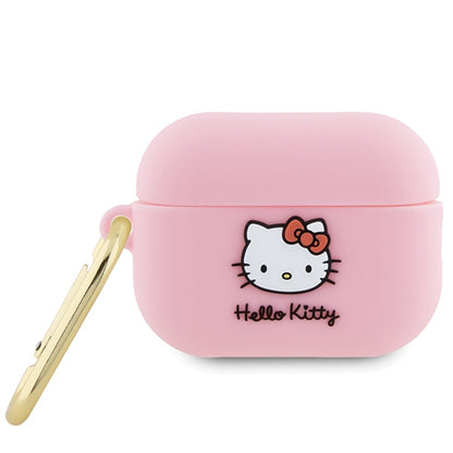 Hello Kitty 3D Kitty Head Case for Apple AirPods Pro 2, Pink