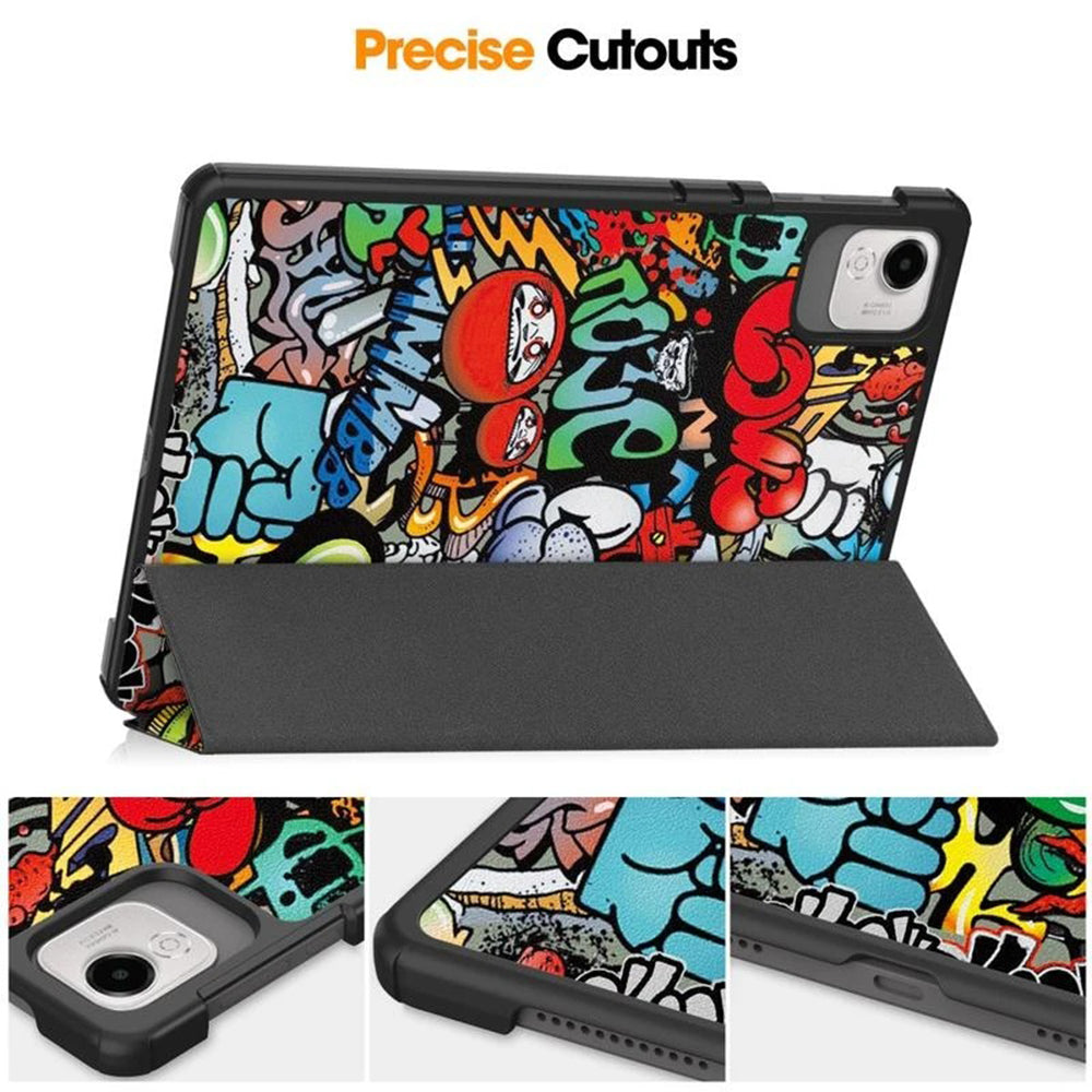 Case for Honor Pad X9a / X9 / X8 Pro, Techsuit, FoldPro Urban Vibe, Multicolor