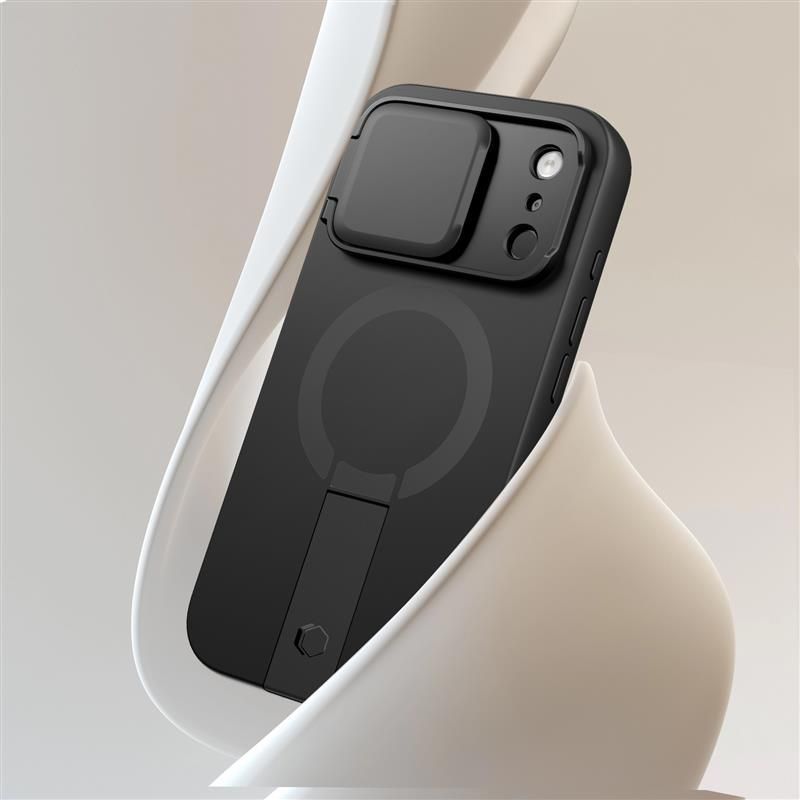 MagSafe Case for Apple iPhone 17 Pro, Tech-Protect, Kevlar Aura, Black