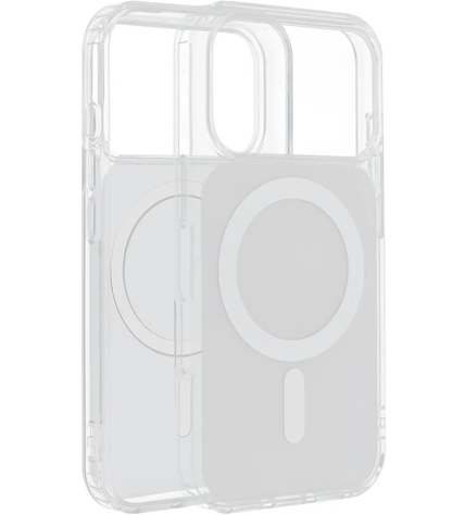 MagSafe Case for Apple iPhone 17e / 16e, OEM, Clear Fusion Mag Cover, White